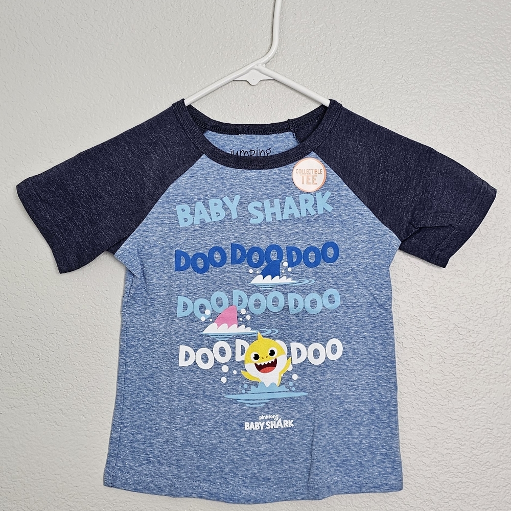 Baby Boy Jumping Beans Baby Shark Graphic Tee, Boy's, Size: 4T, Blue